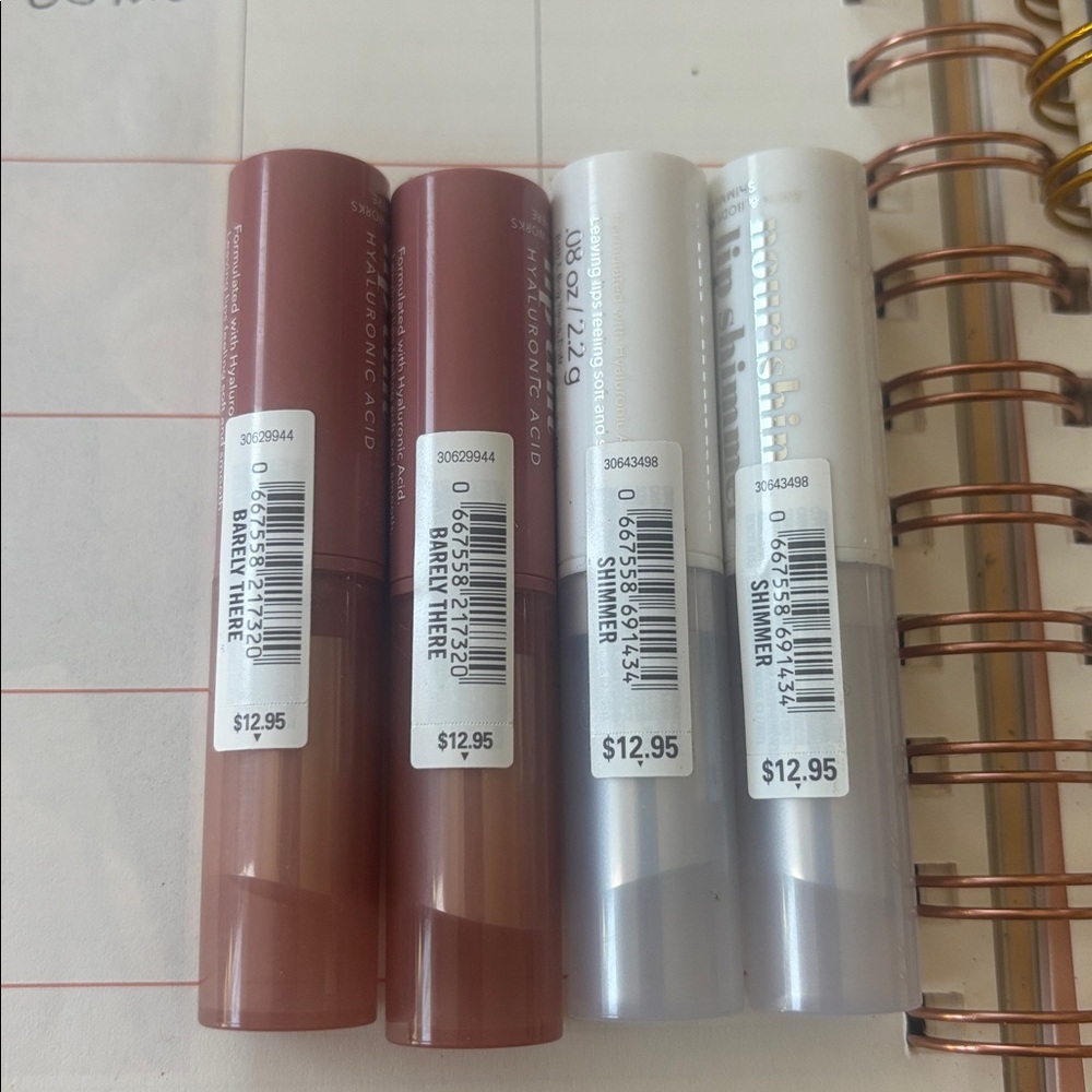 Bath & Body Works Lip Tint and Shimmer Duo - Brown and White